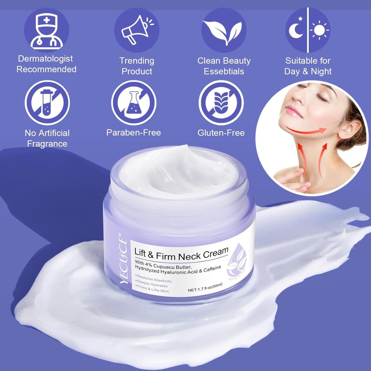 Crema antiedad para cuello y escote