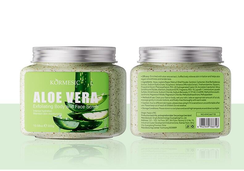 Exfoliante Corporal De Aloe Vera - 300GR