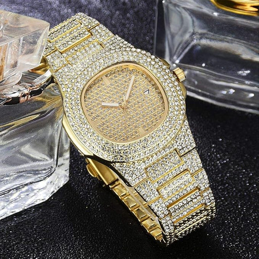 Relojes de lujo: oro y plata con diamantes