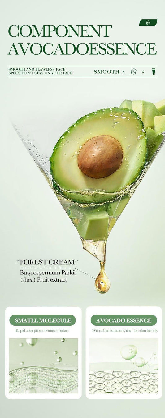 Limpiador facial purificante orgánico de aguacate – 100 g