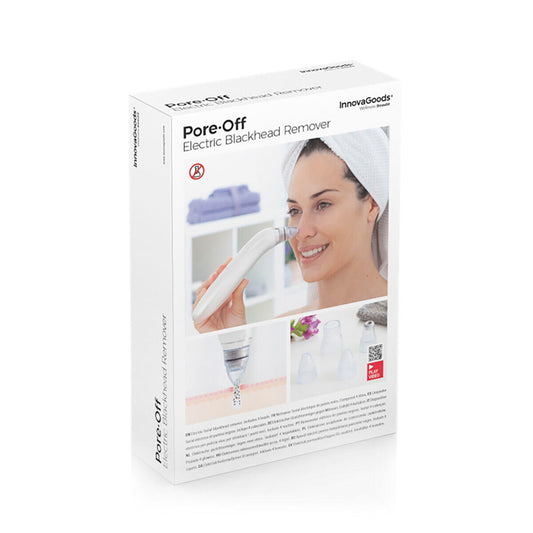 Eliminador de puntos negros eléctrico facial Pore Off InnovaGoods