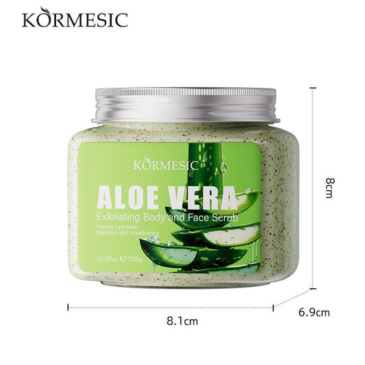 Exfoliante corporal de aloe vera - 300 gr