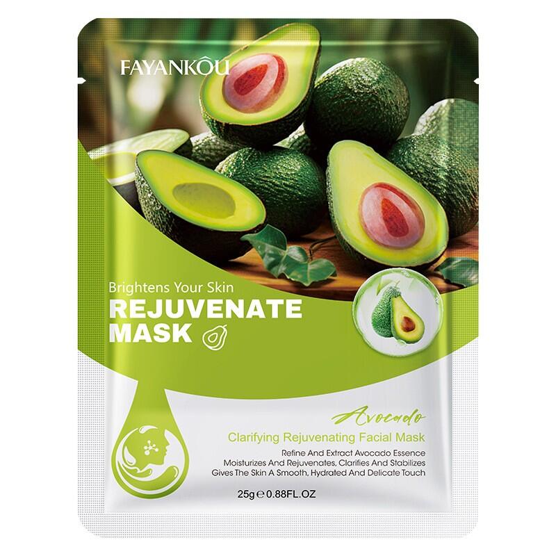Mascarilla facial clarificante y rejuvenecedora de aguacate – Nutrición